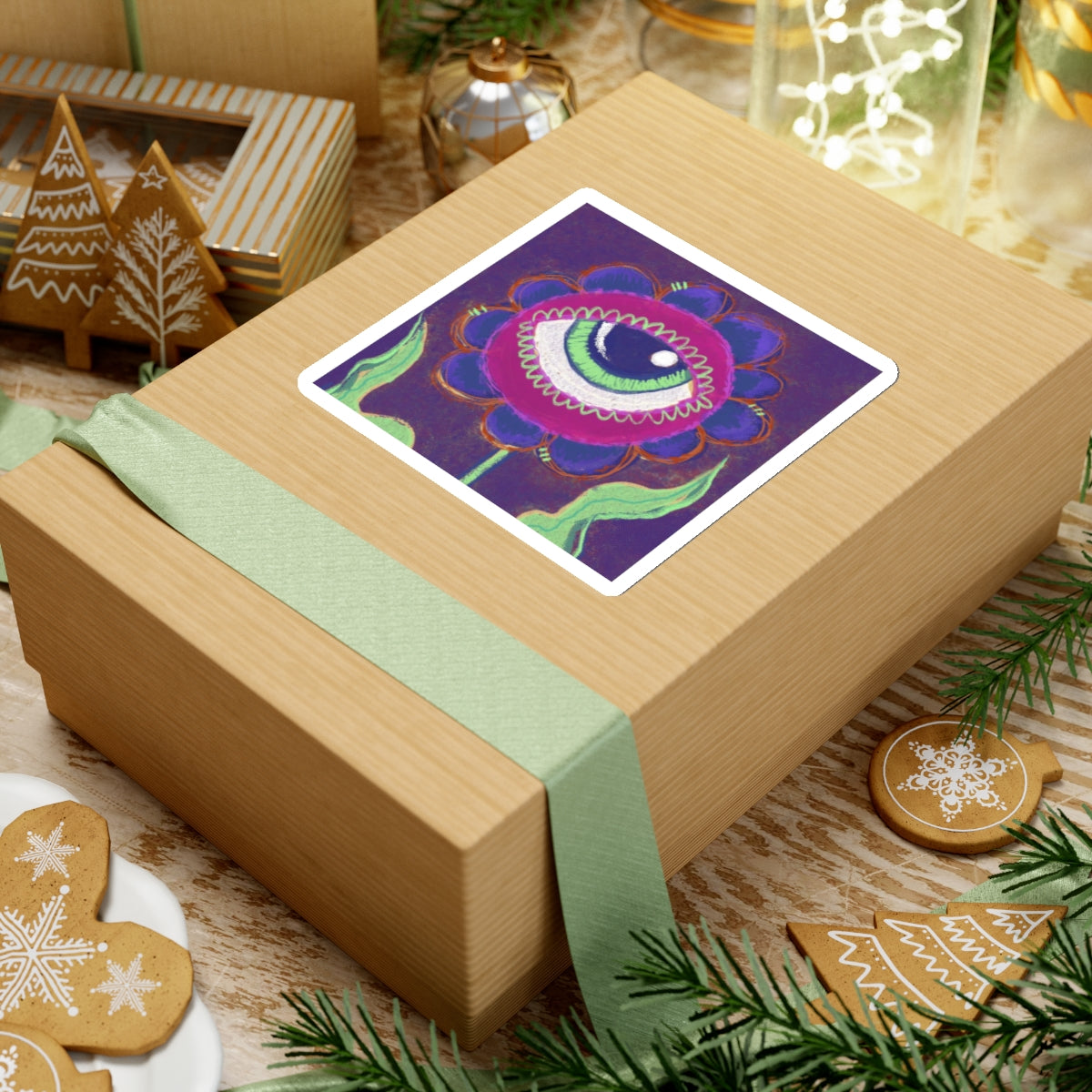 Eyeball Garden Sticker