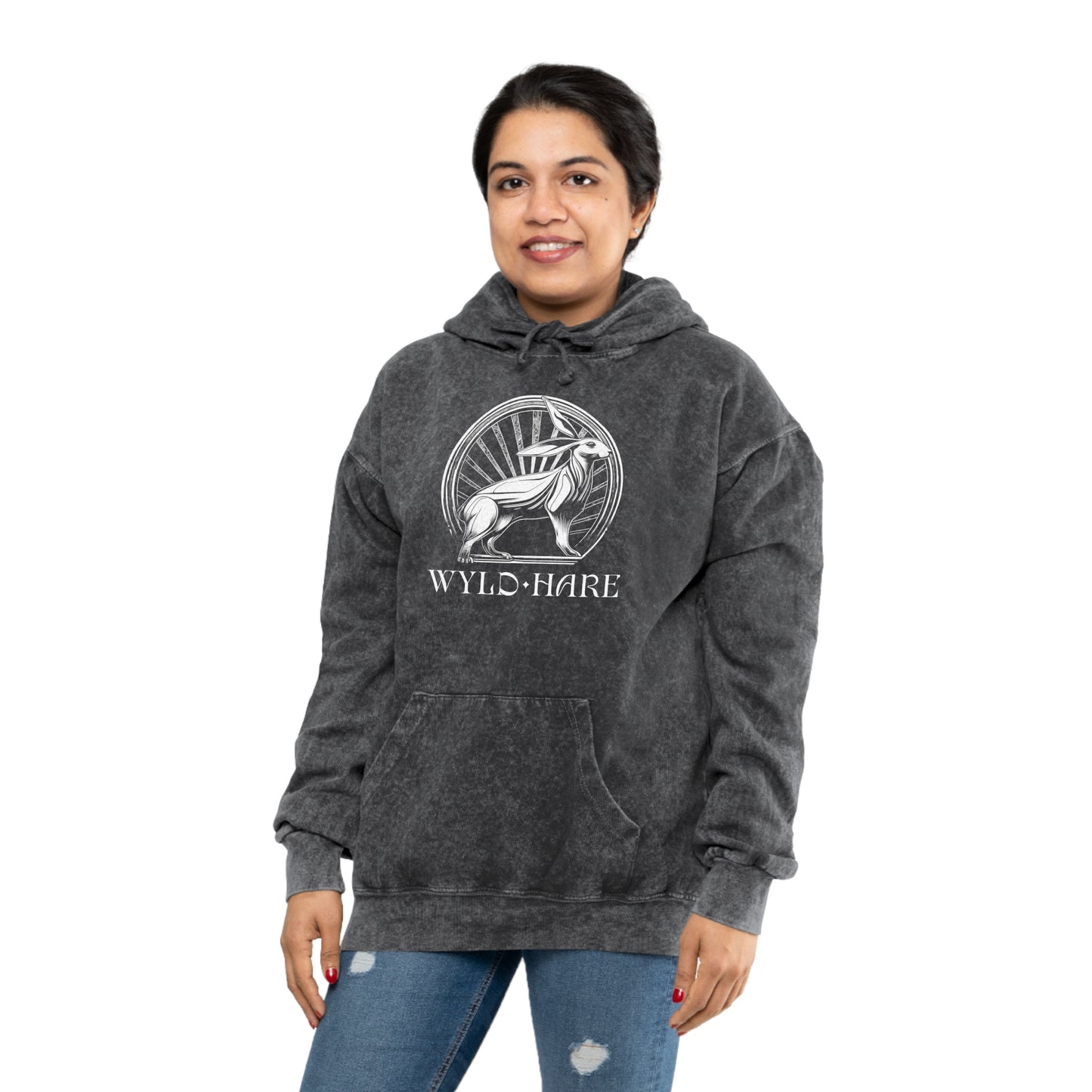 Wyld Hare Mineral Wash Hoodie