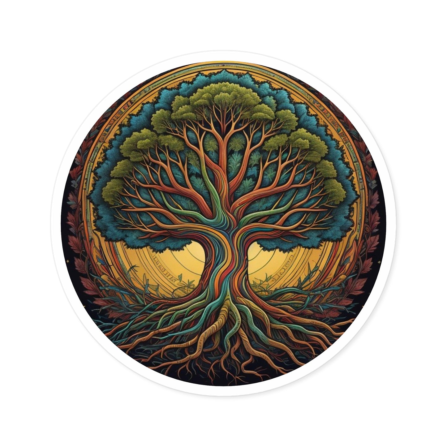 Tree of Life (Round) Sticker
