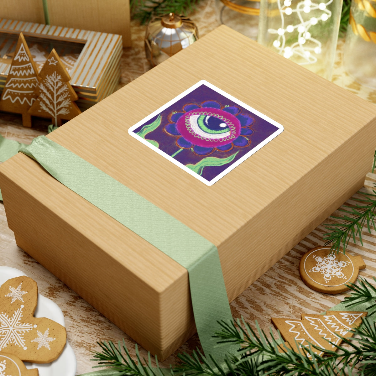 Eyeball Garden Sticker