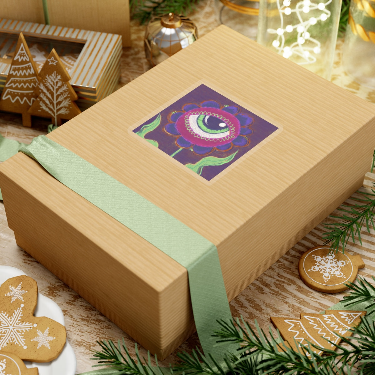 Eyeball Garden Sticker