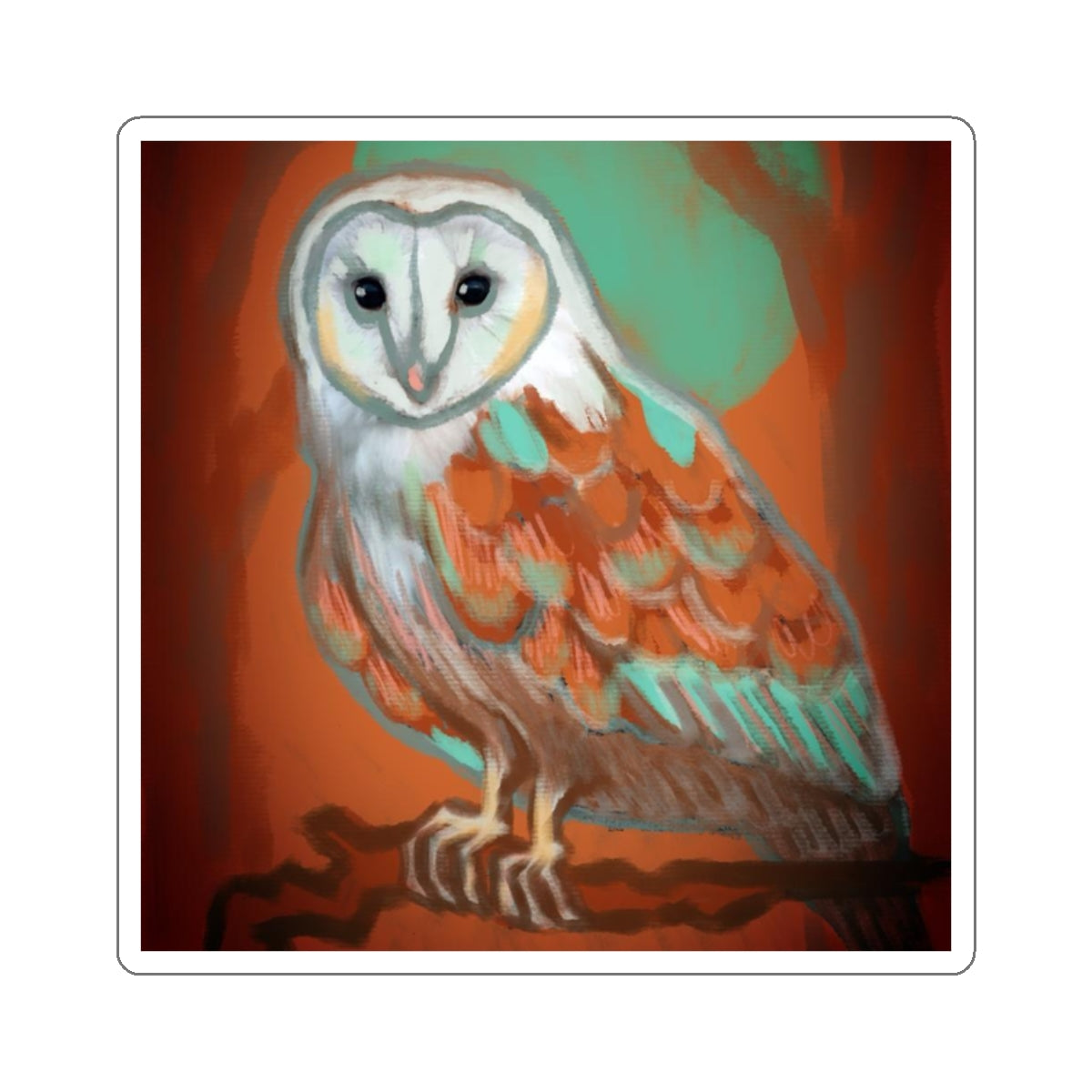 Owl Omen Sticker
