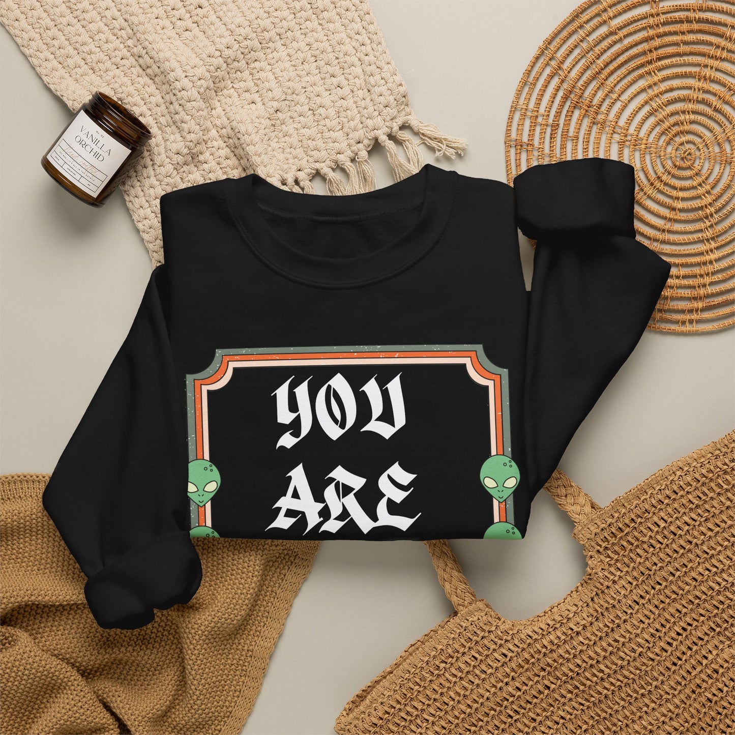 You Are Not Alone Crewneck Sweatshirt