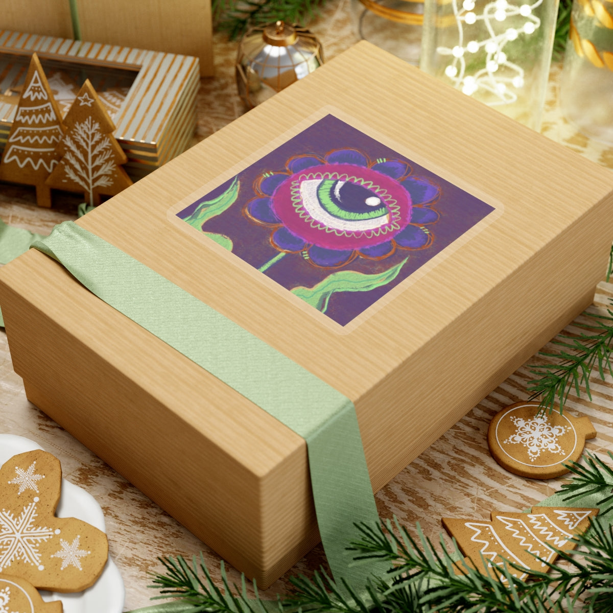 Eyeball Garden Sticker