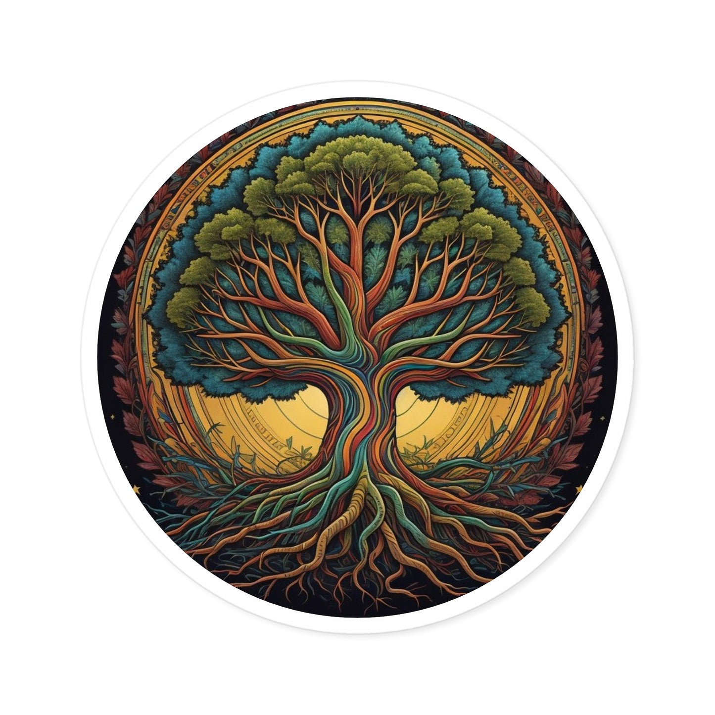 Tree of Life (Round) Sticker