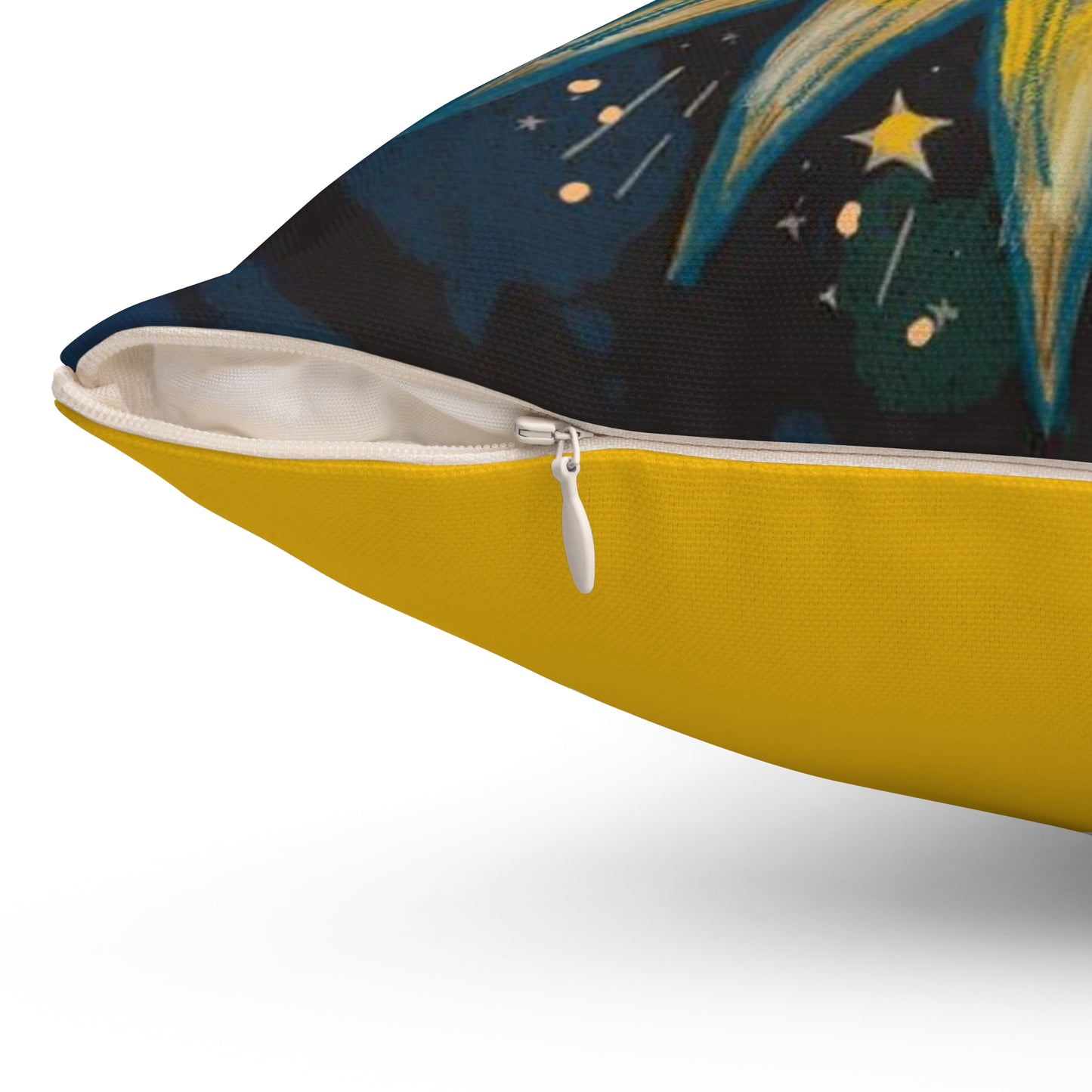 Spun Polyester Square Pillow