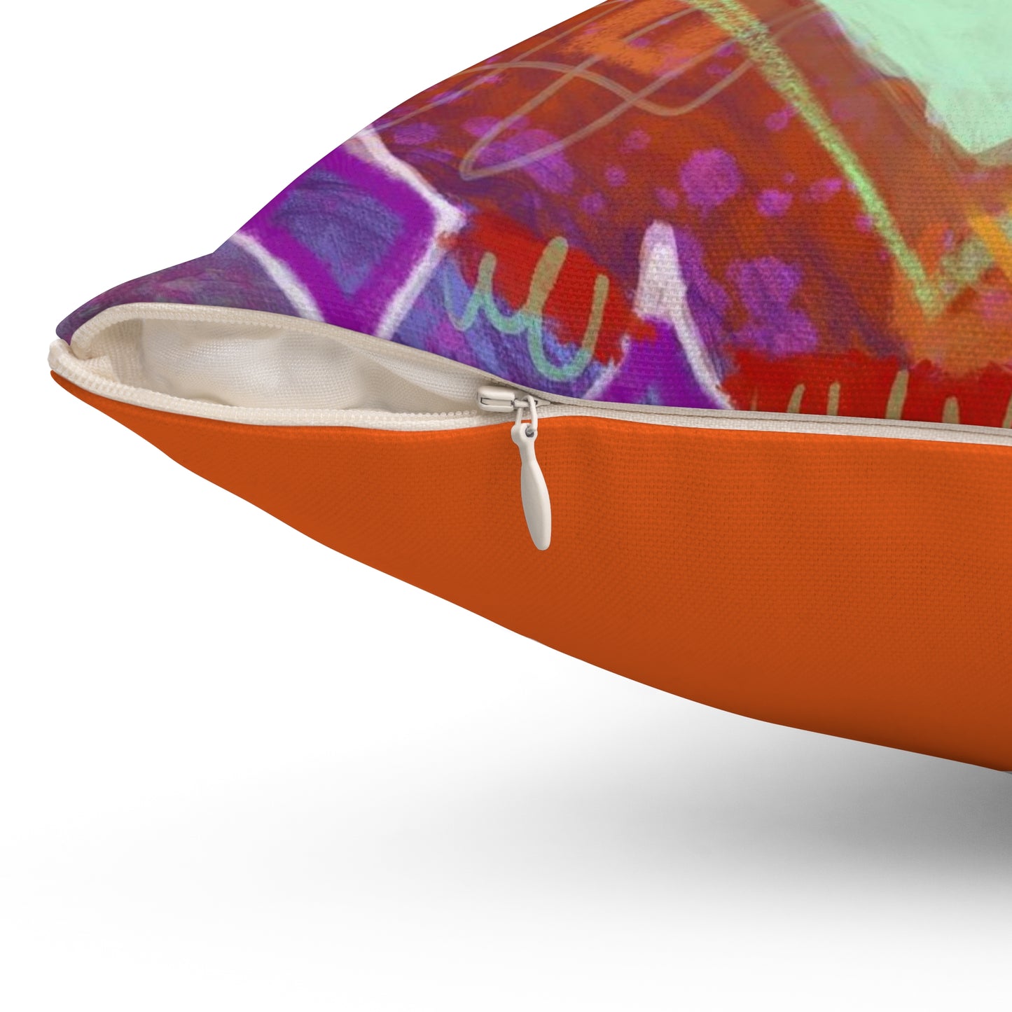 Spun Polyester Square Pillow