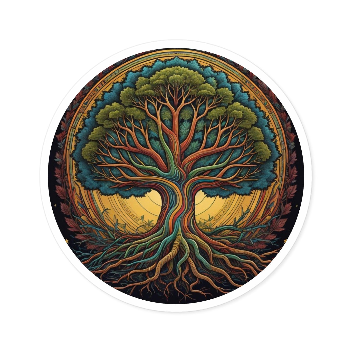 Tree of Life (Round) Sticker