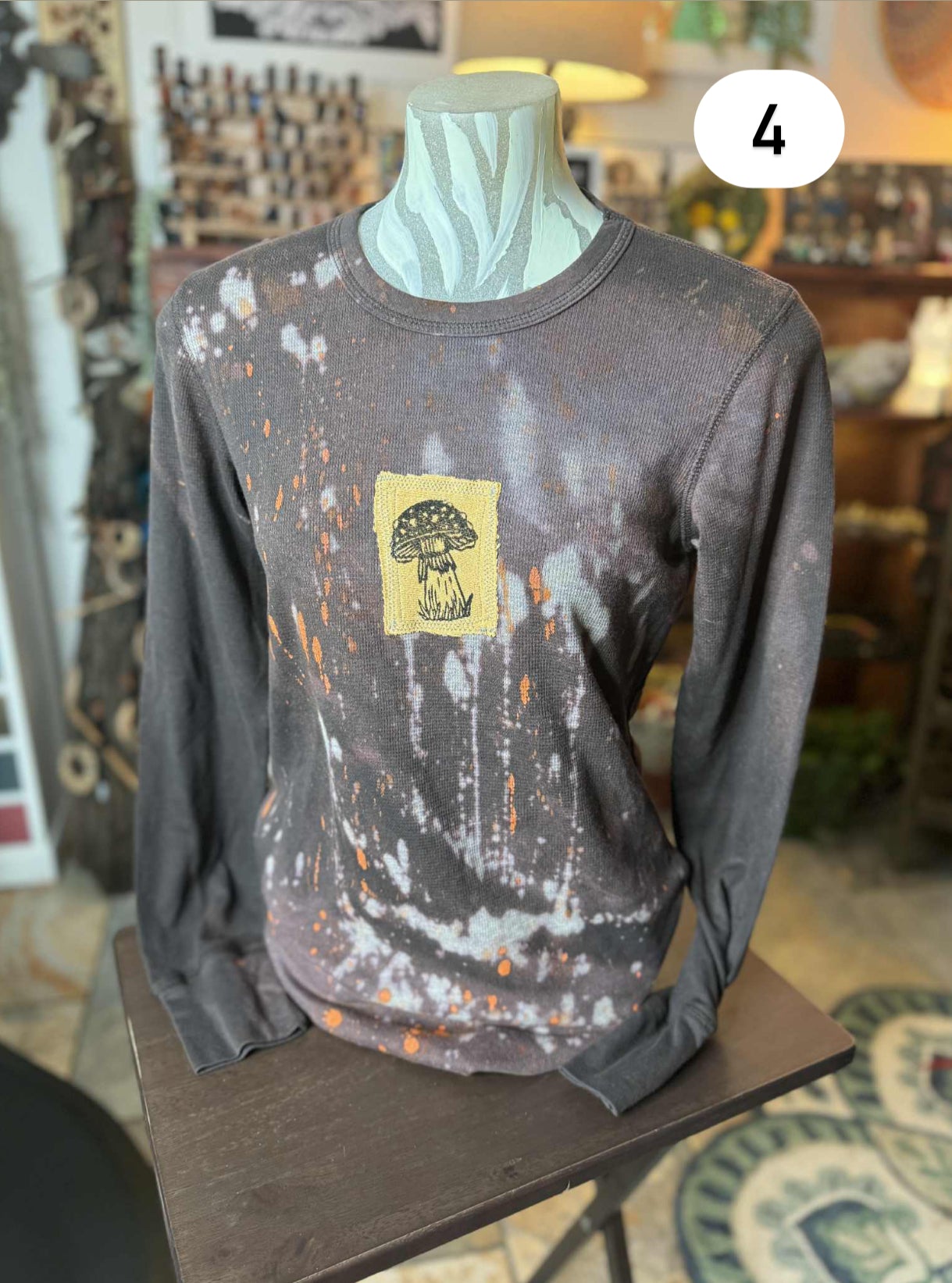 Distressed Patchwork Shirts