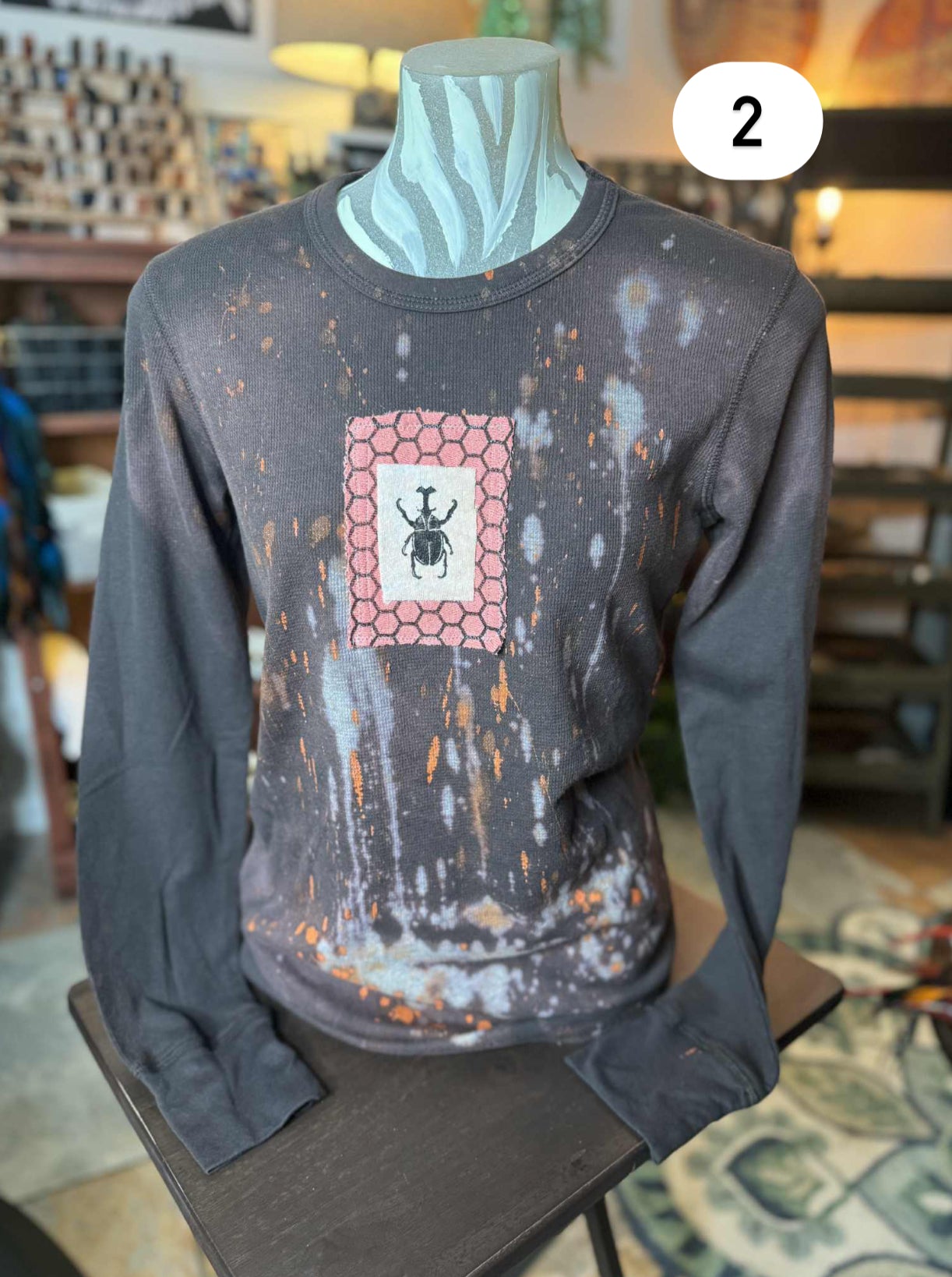 Distressed Patchwork Shirts