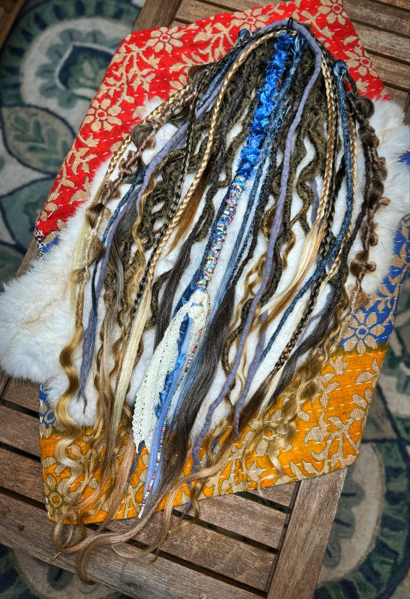 Braid in Set (23) - DE & SE mixed set with free accent wrap