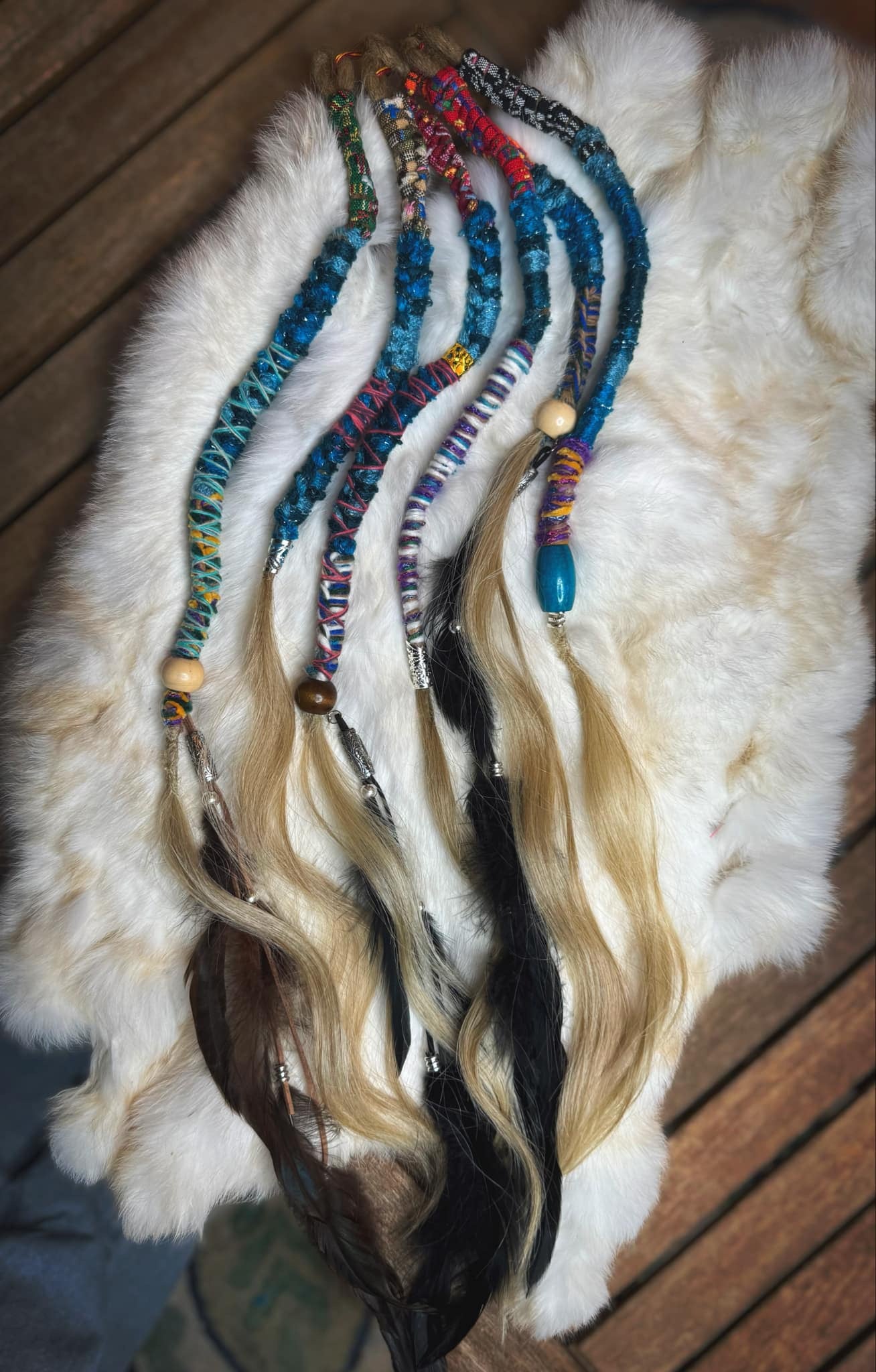 Feather Accents - 6pcs