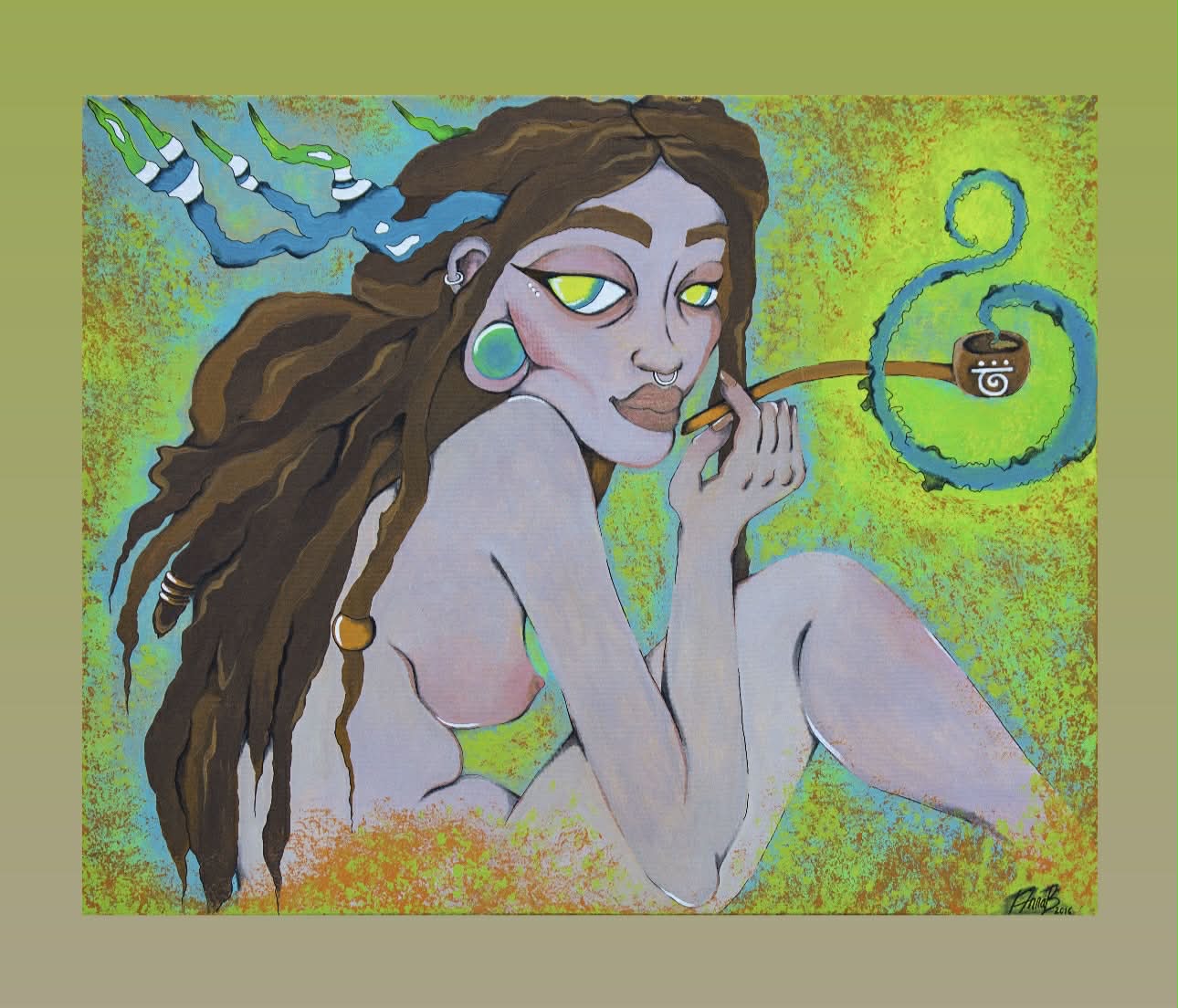 “Forest Nymph” Art Print