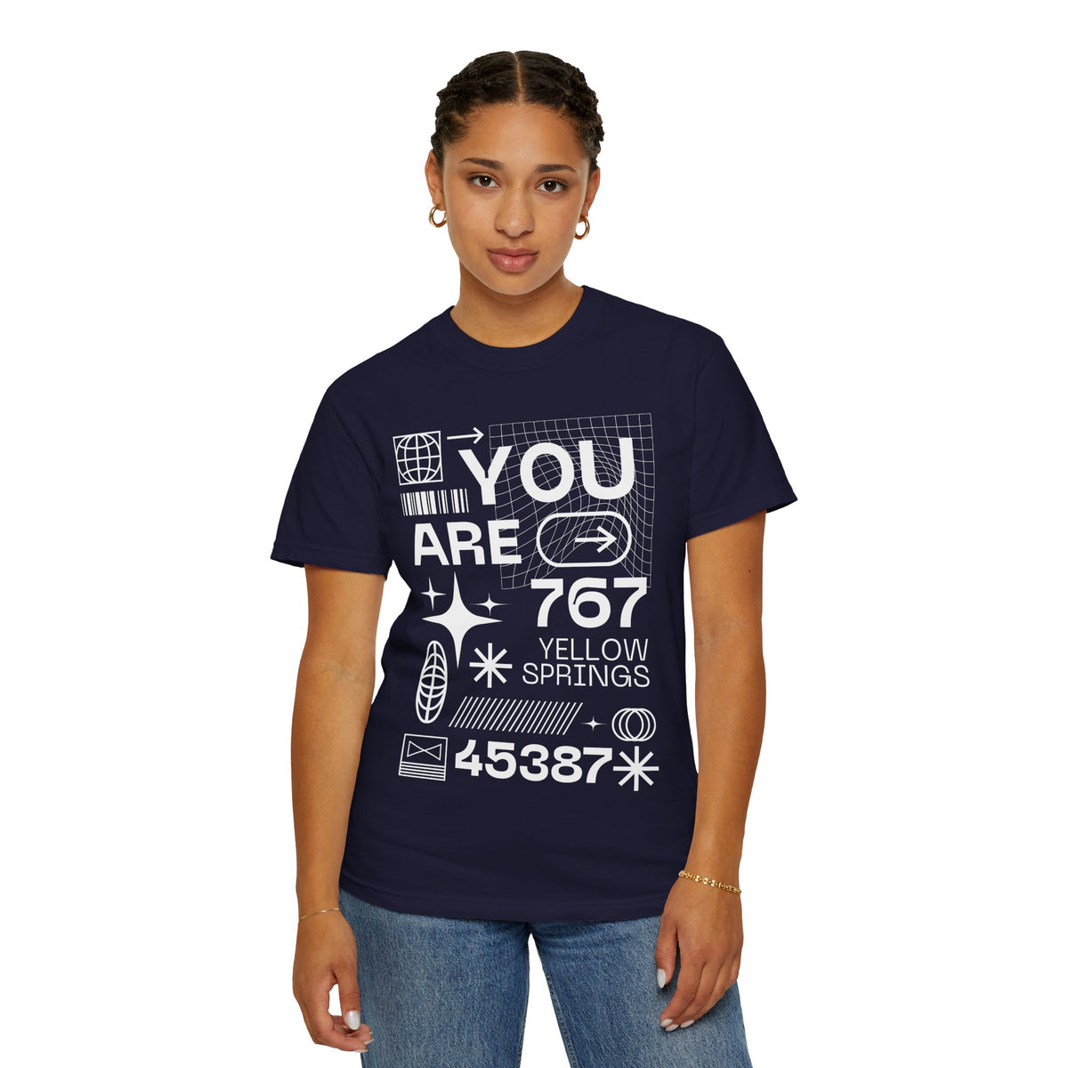 You Are Here 767 Yellow Springs Graphic T-Shirt