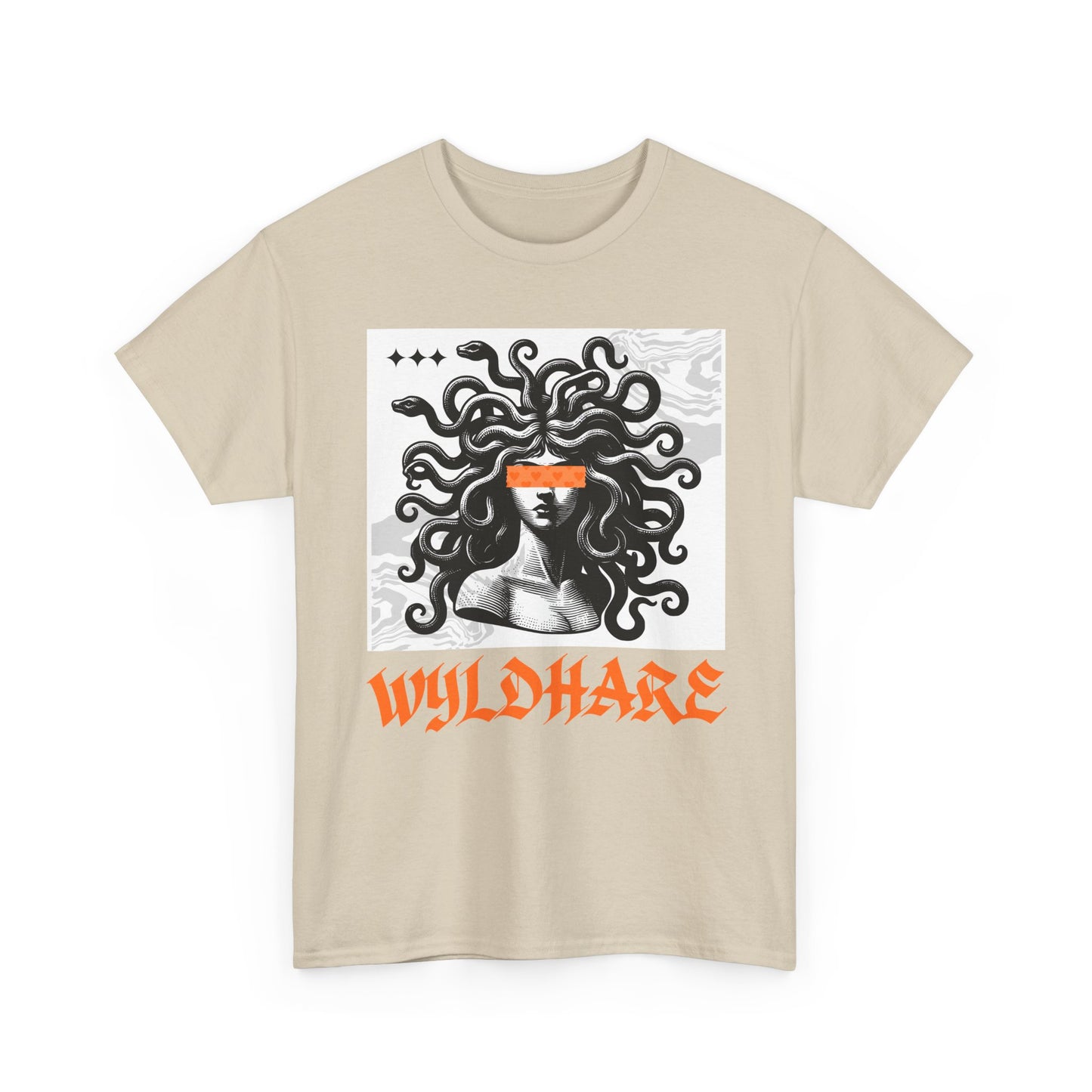 Medusa Graphic Tee — 'WYLDHARE' Streetwear Band Shirt