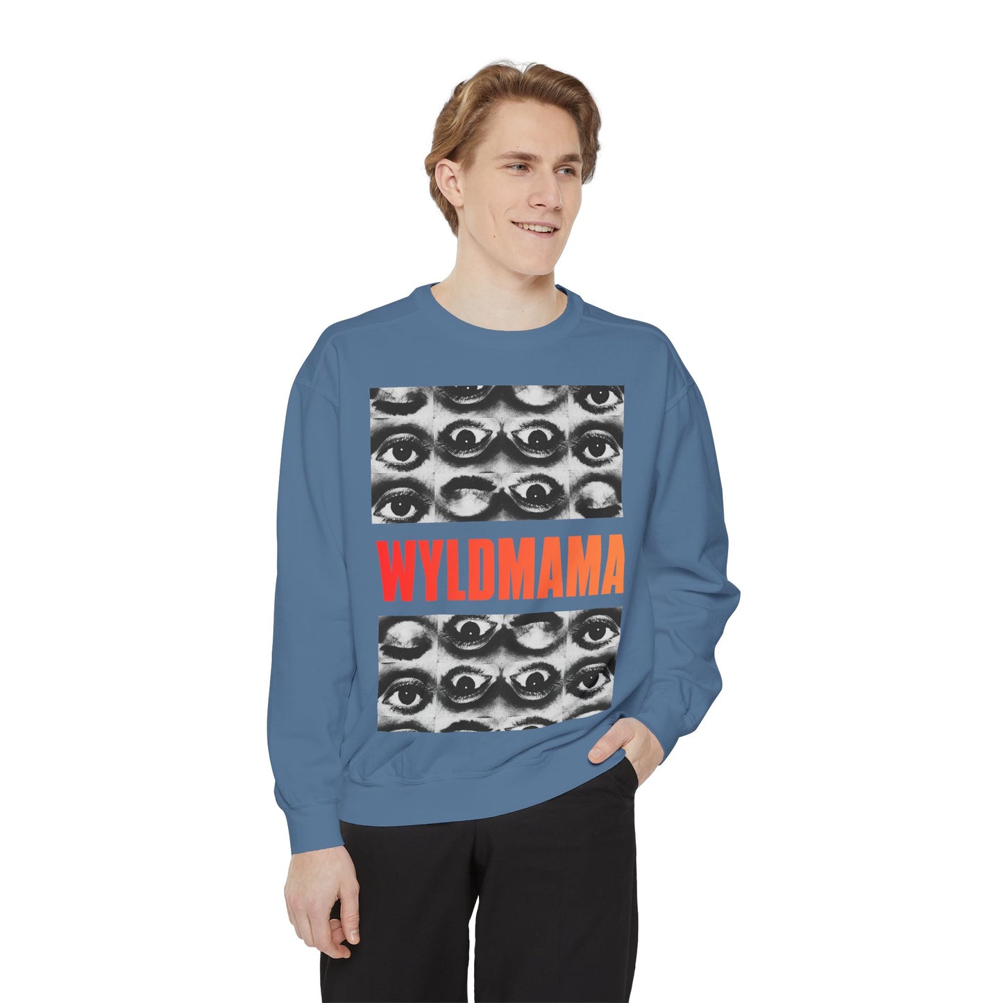WyldMama Eyes Graphic Sweatshirt
