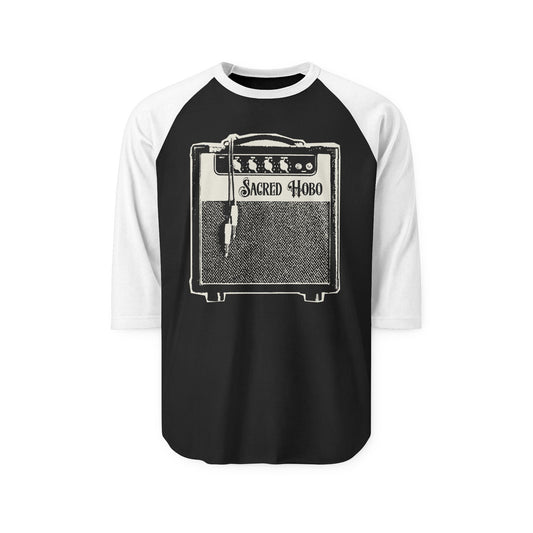 'sacred Hobo' Rock Baseball Tee