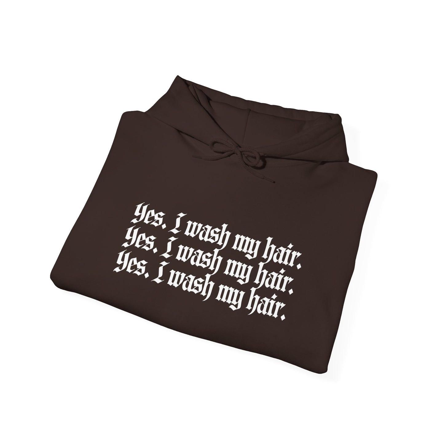 Yes I Wash My Hair Hoodie