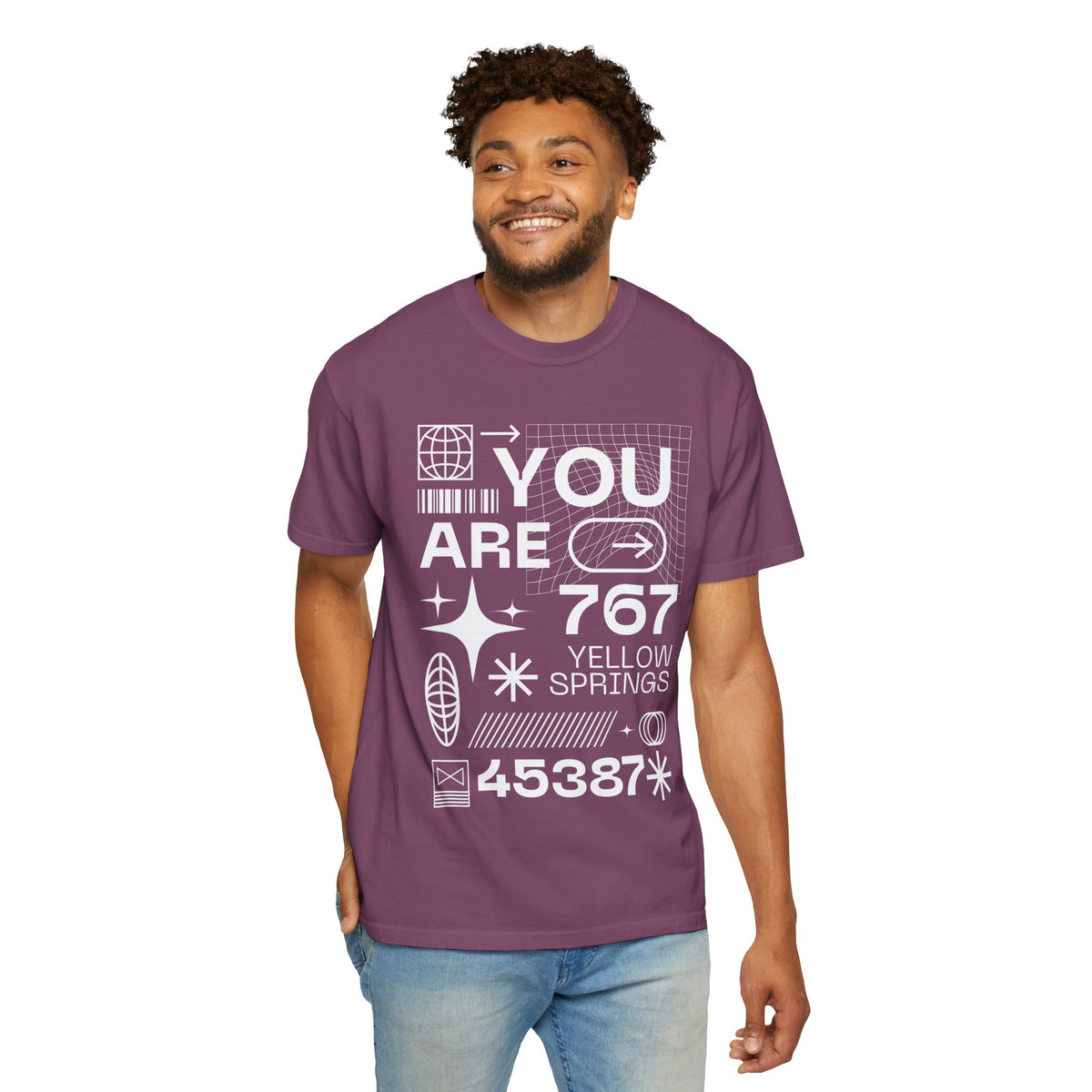 You Are Here 767 Yellow Springs Graphic T-Shirt