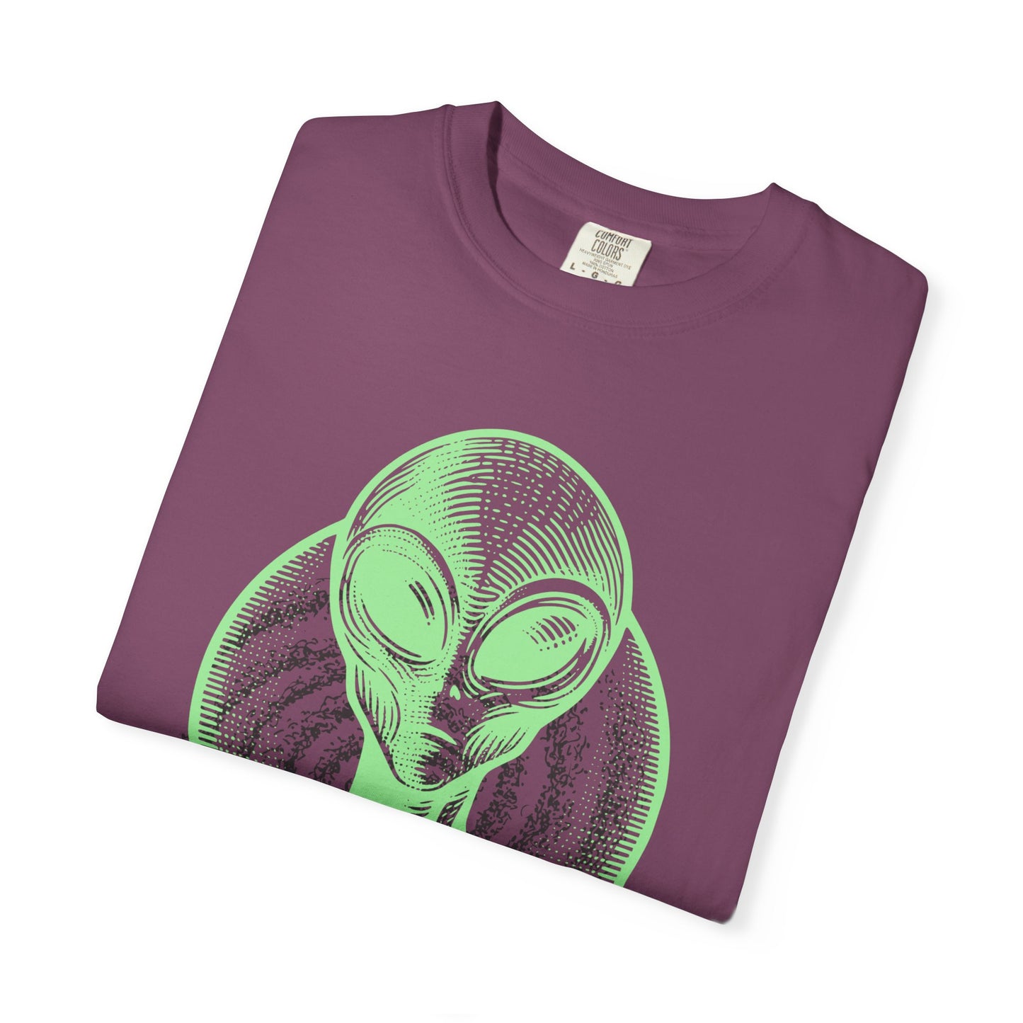 Alien Graphic T-Shirt — I Believe In You Motivational Tee