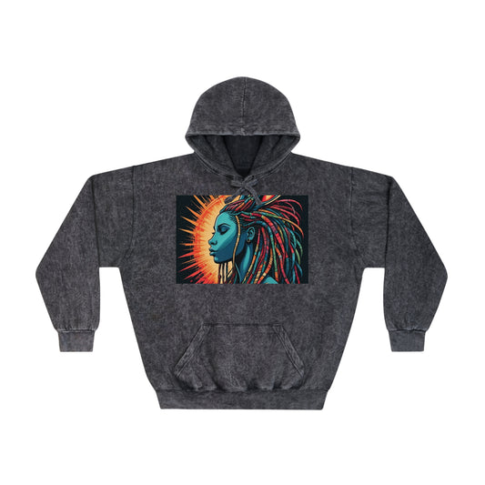 Dreadlock Rabbit Mineral Wash Hoodie