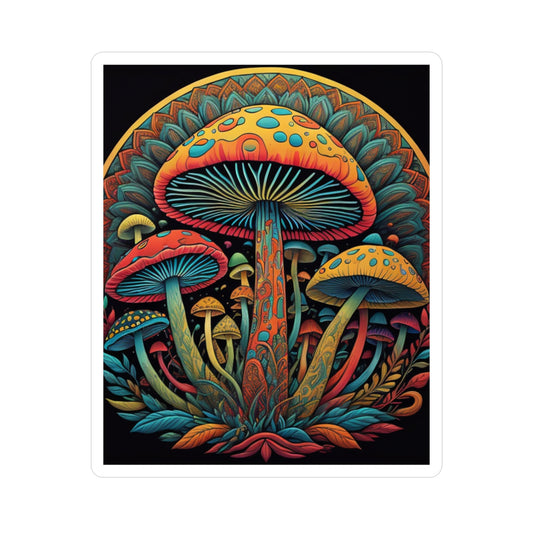 Psychedelic Shroom Sticker