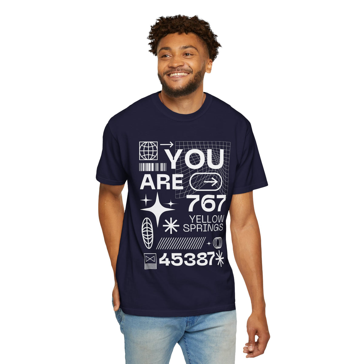 You Are Here 767 Yellow Springs Graphic T-Shirt