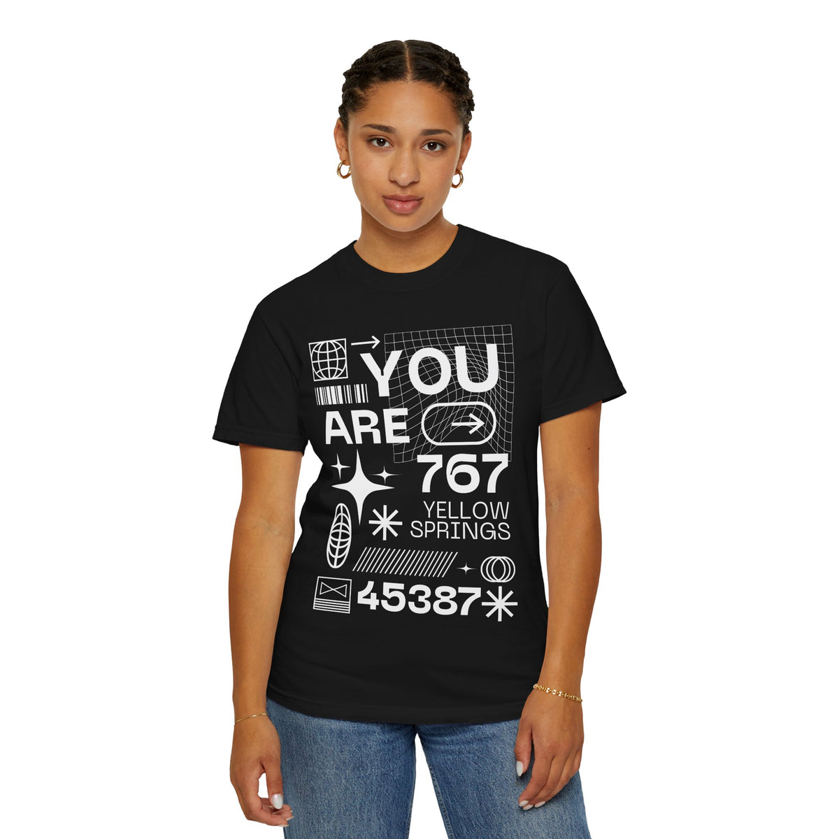 You Are Here 767 Yellow Springs Graphic T-Shirt