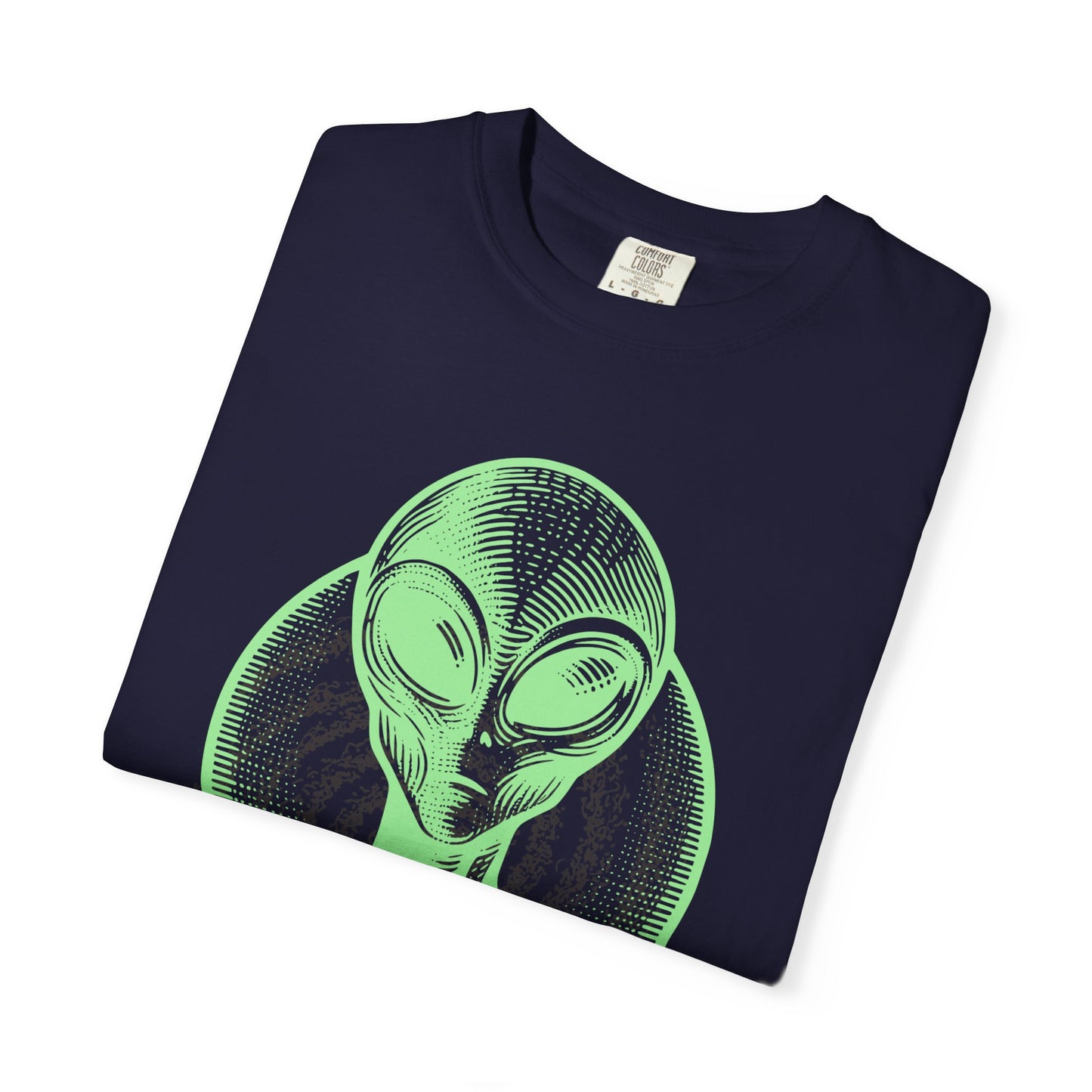 Alien Graphic T-Shirt — I Believe In You Motivational Tee