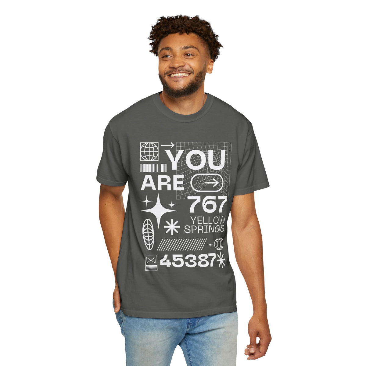 You Are Here 767 Yellow Springs Graphic T-Shirt