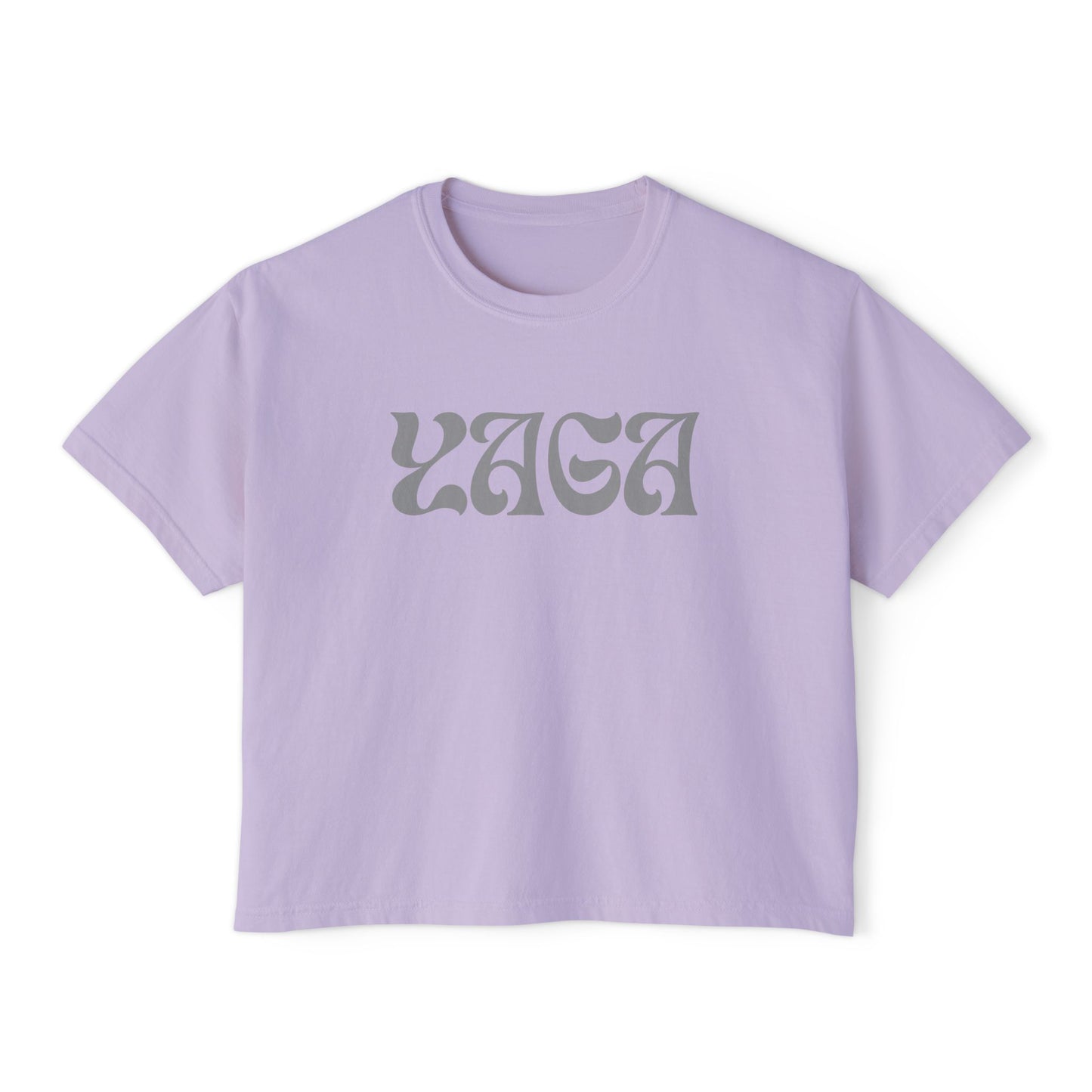 YAGA cropped tee