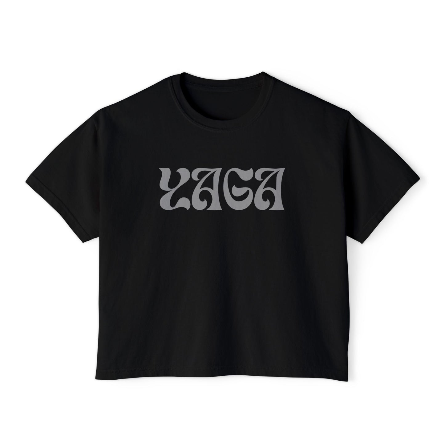 YAGA cropped tee