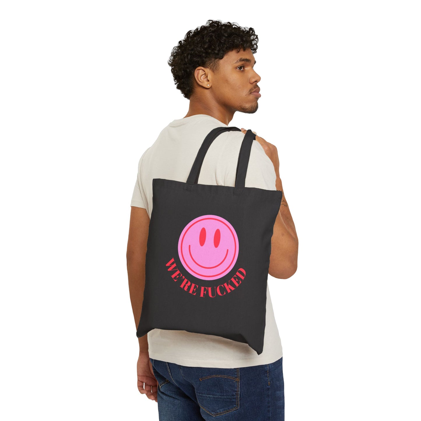 "We're F***" Canvas Tote
