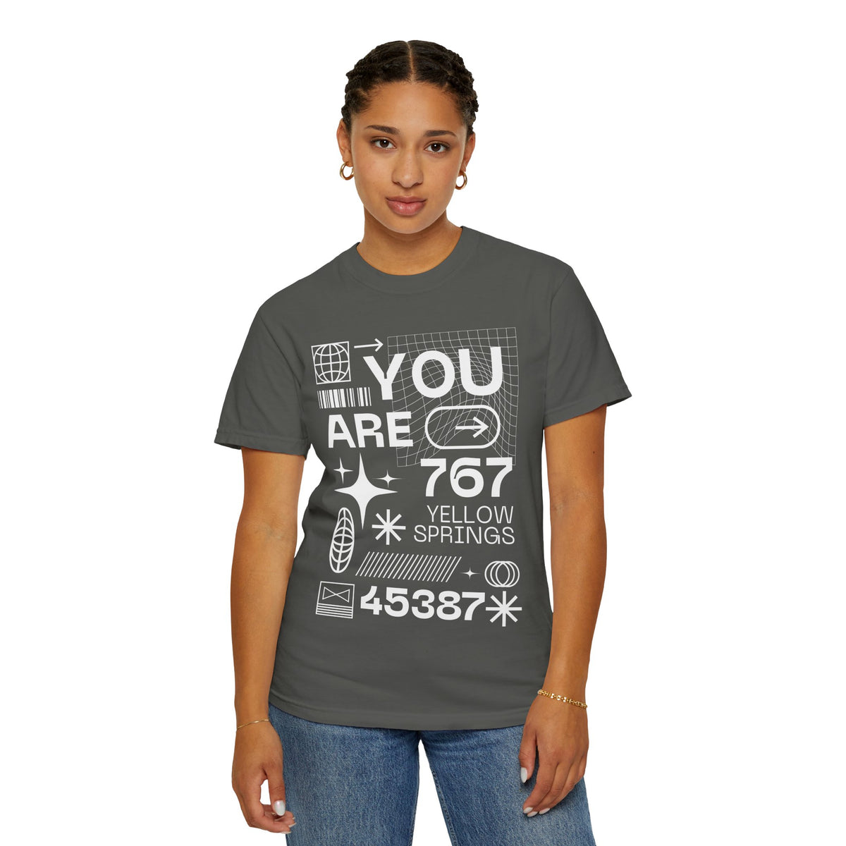 You Are Here 767 Yellow Springs Graphic T-Shirt