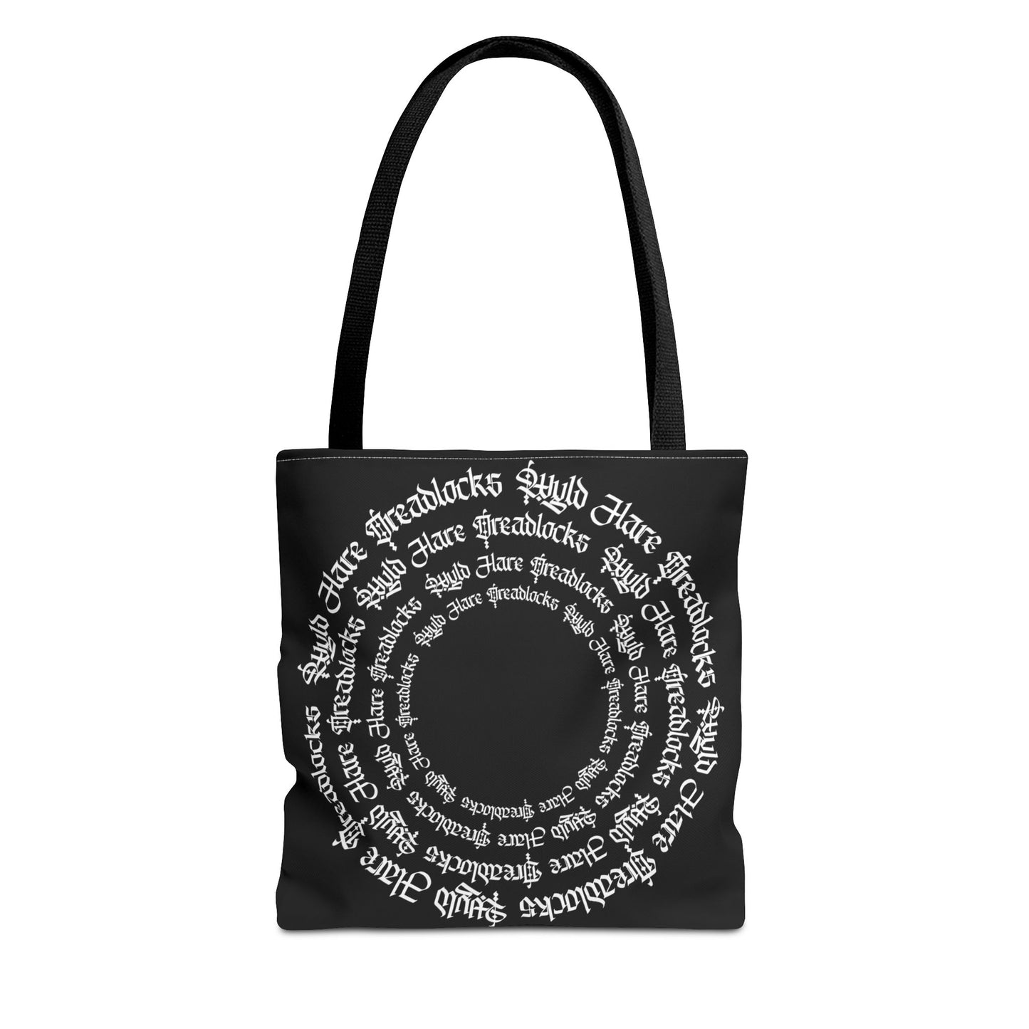 Gothic Circle Tote Bag Wyld Hare Dreadlocks, Artwork by Paul Isenberger