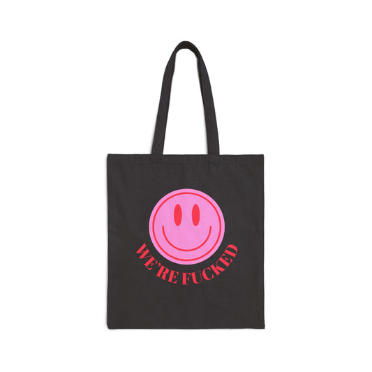 "We're F***" Canvas Tote