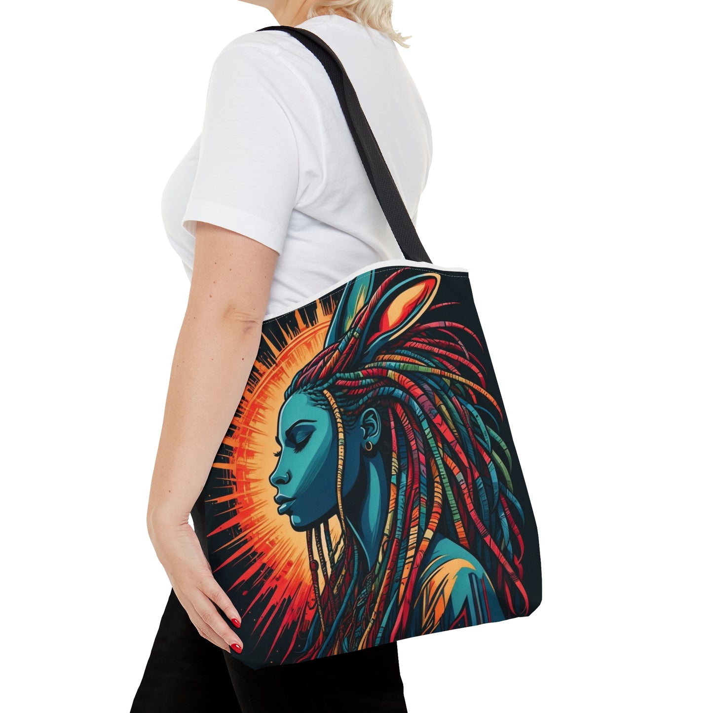 Dreadlock Rabbit Tote Bag