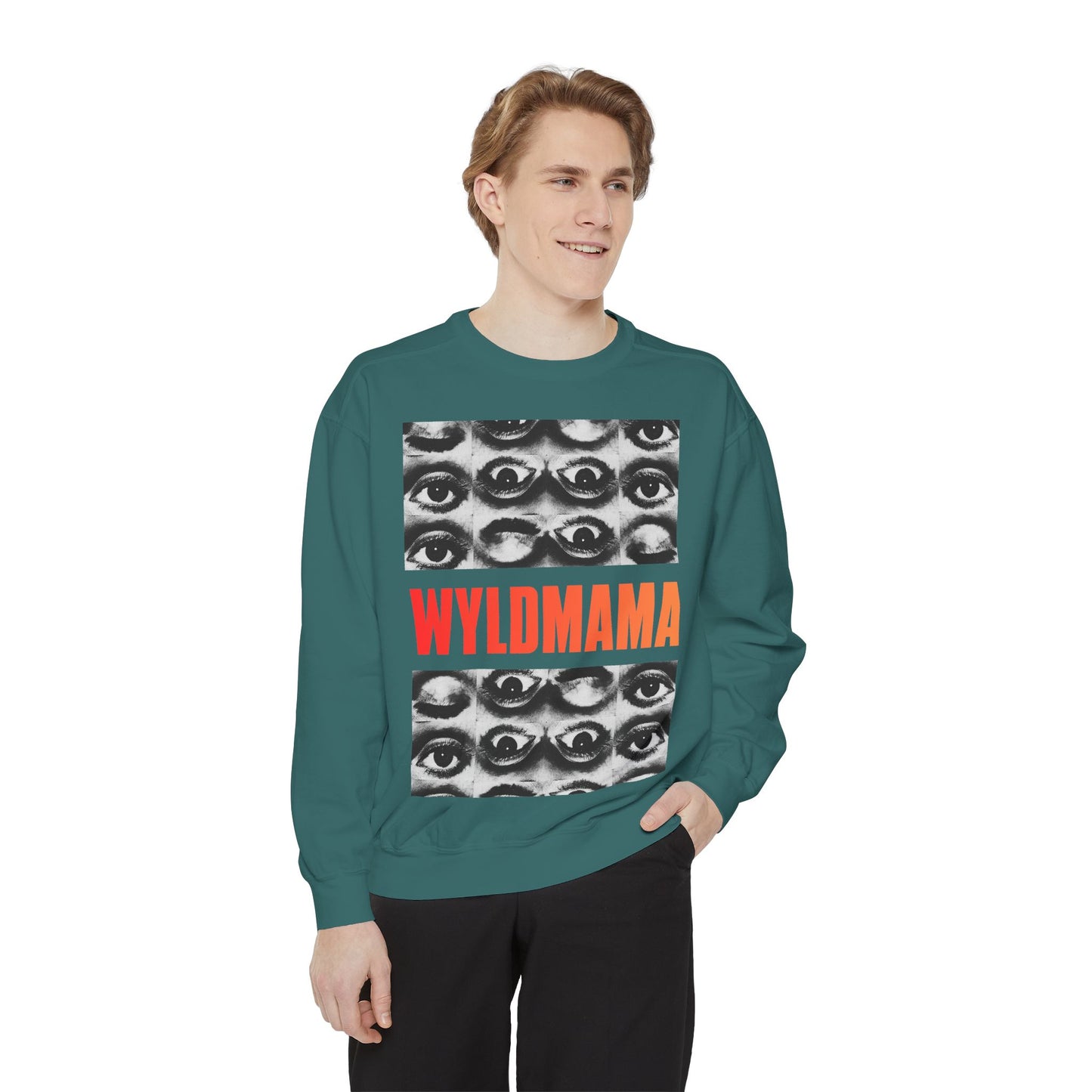 WyldMama Eyes Graphic Sweatshirt