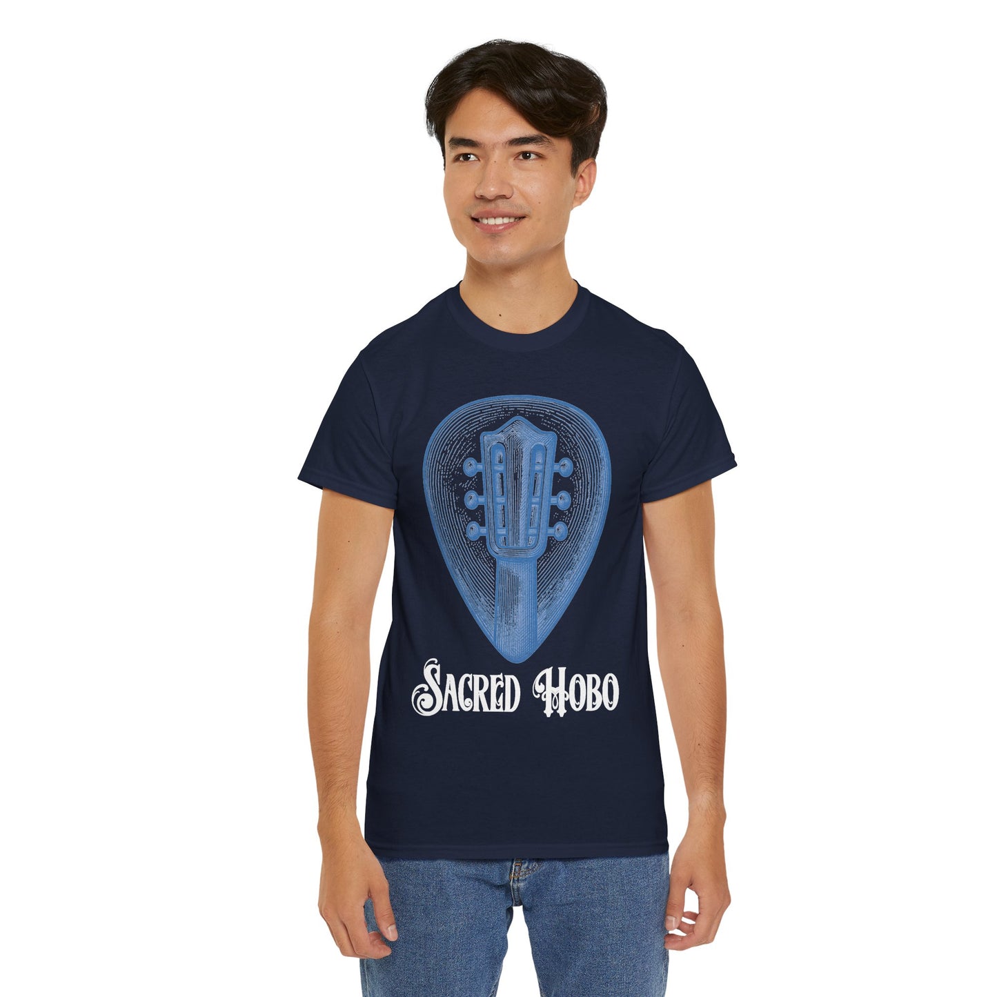 sacred Hobo Guitar Pick T‑Shirt