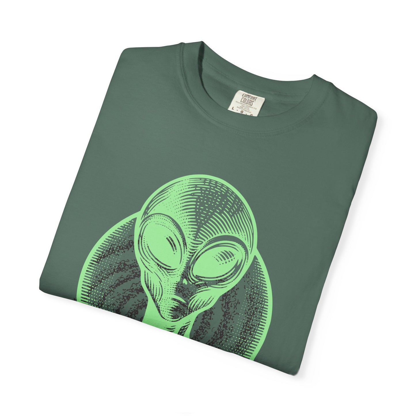 Alien Graphic T-Shirt — I Believe In You Motivational Tee