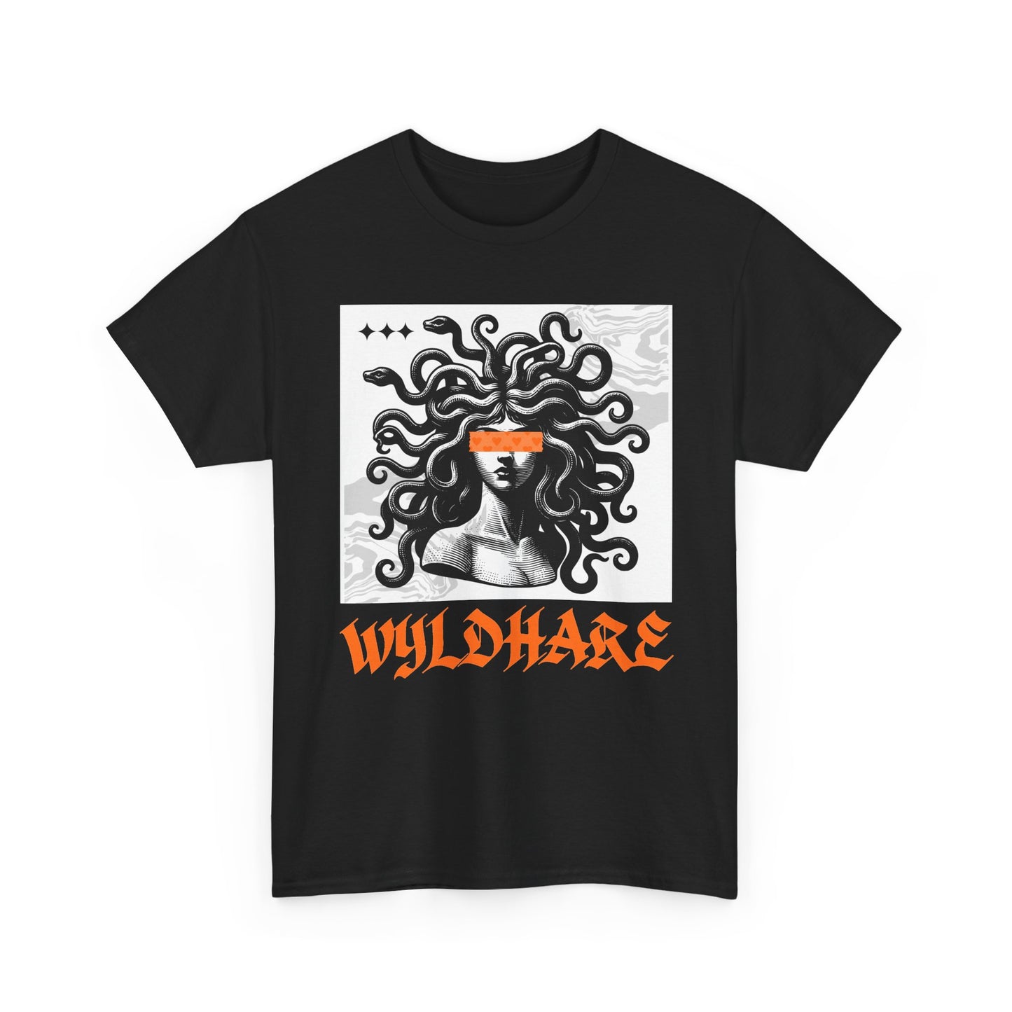 Medusa Graphic Tee — 'WYLDHARE' Streetwear Band Shirt