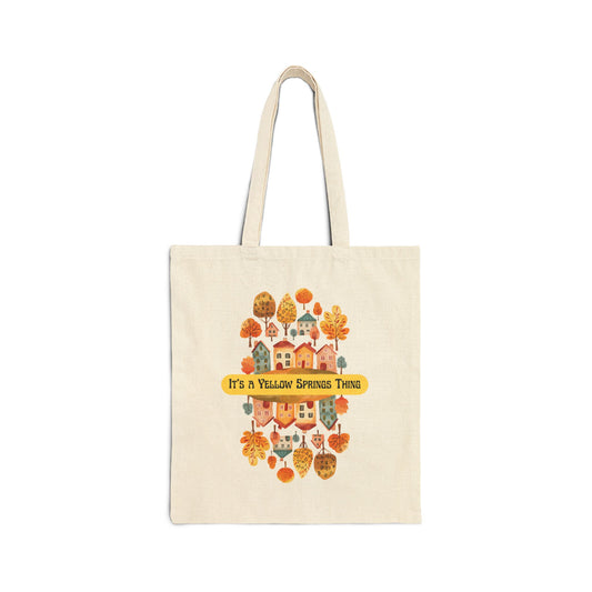 It’s a Yellow Spring Thing Floral Canvas Tote Bag