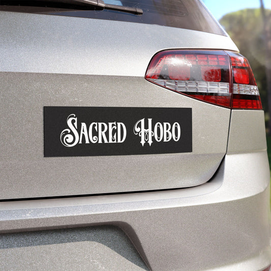 sacred Hobo Car Magnet