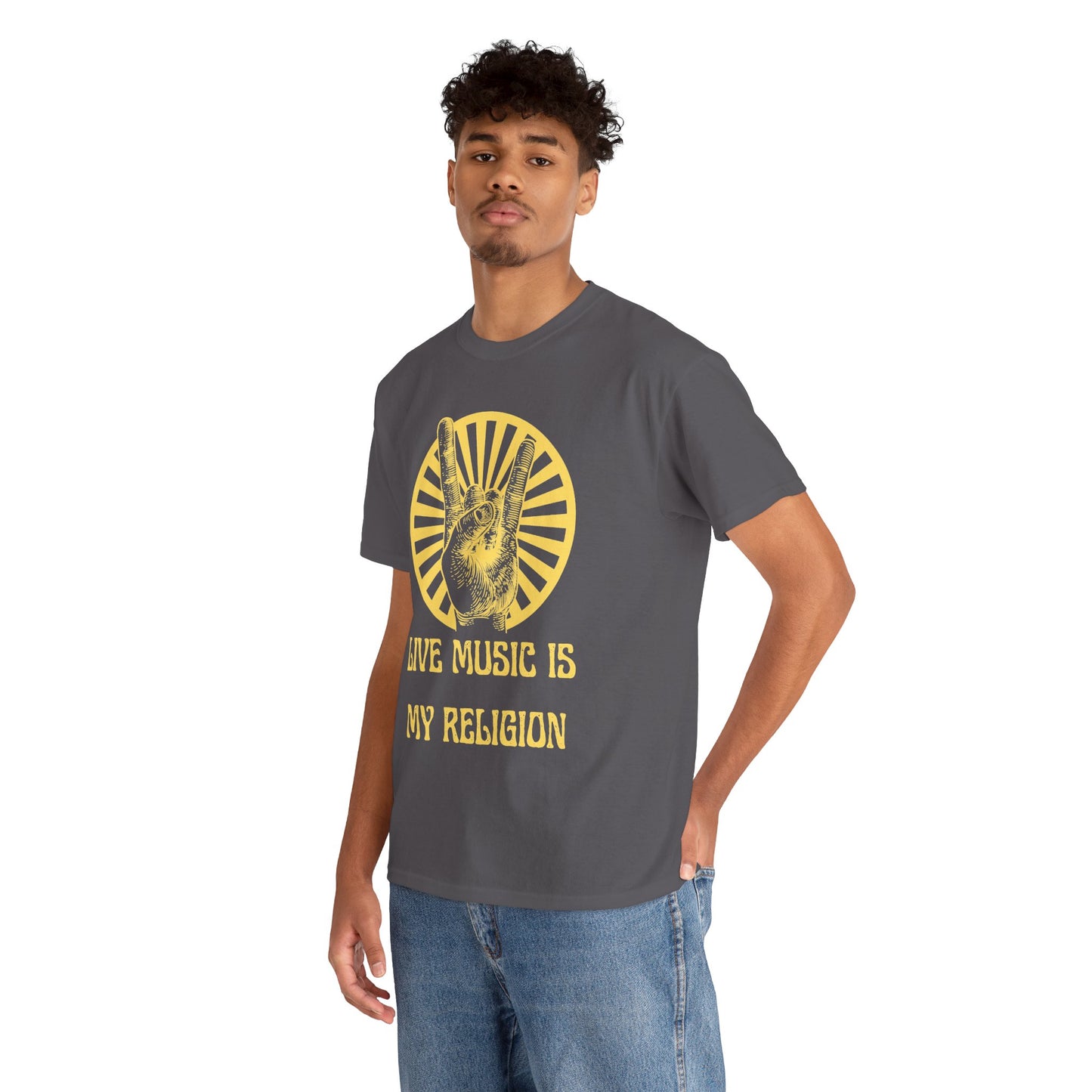 Live Music Is My Religion Tee