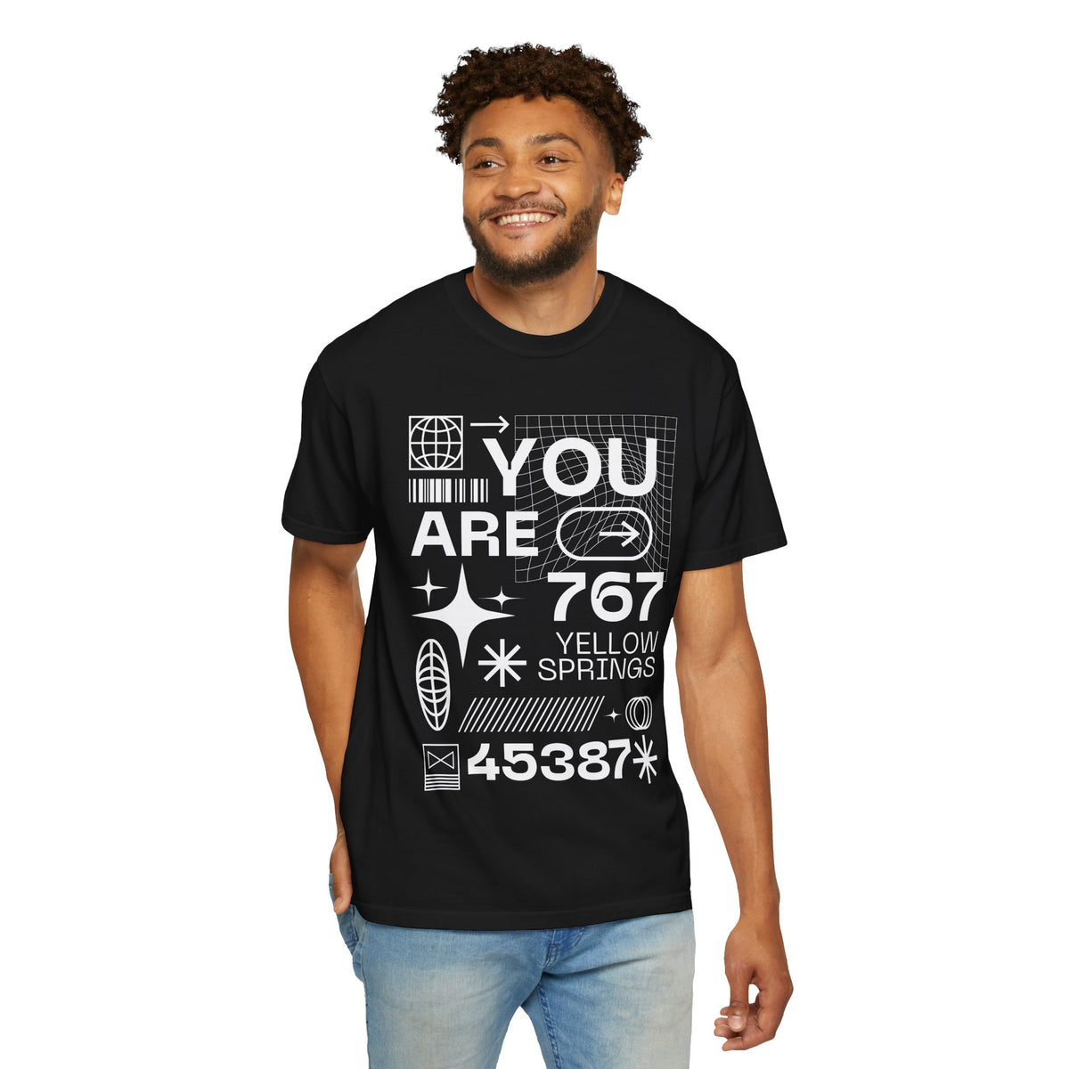You Are Here 767 Yellow Springs Graphic T-Shirt