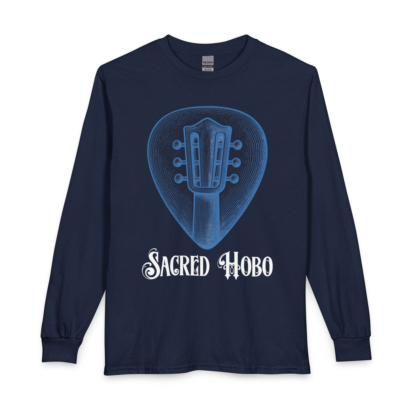 Sacred Hobo Guitar Pick Long Sleeve Tee
