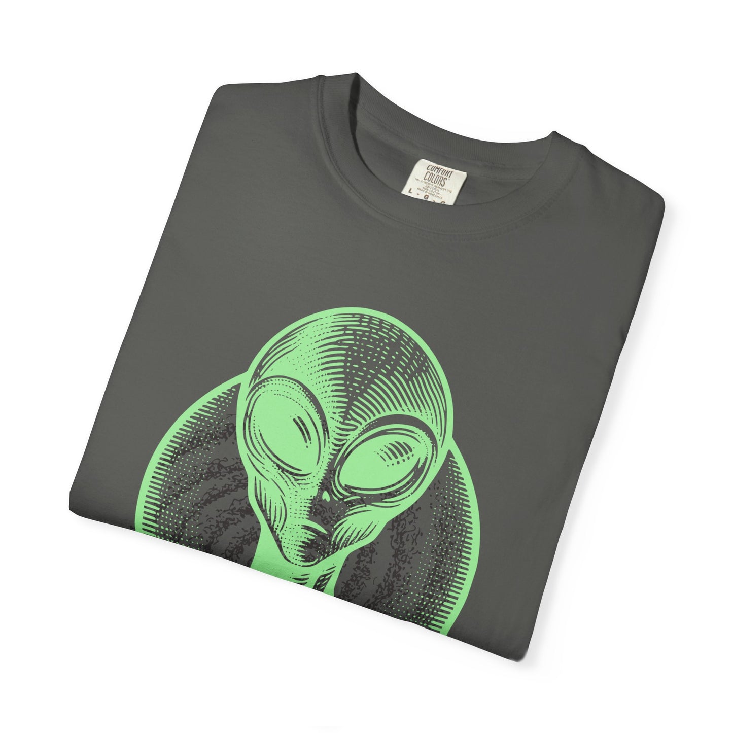 Alien Graphic T-Shirt — I Believe In You Motivational Tee