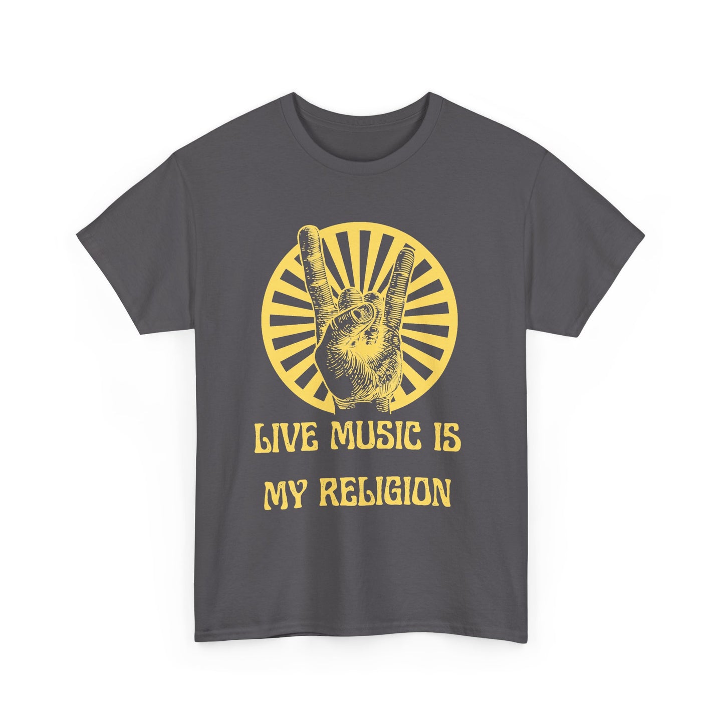 Live Music Is My Religion Tee