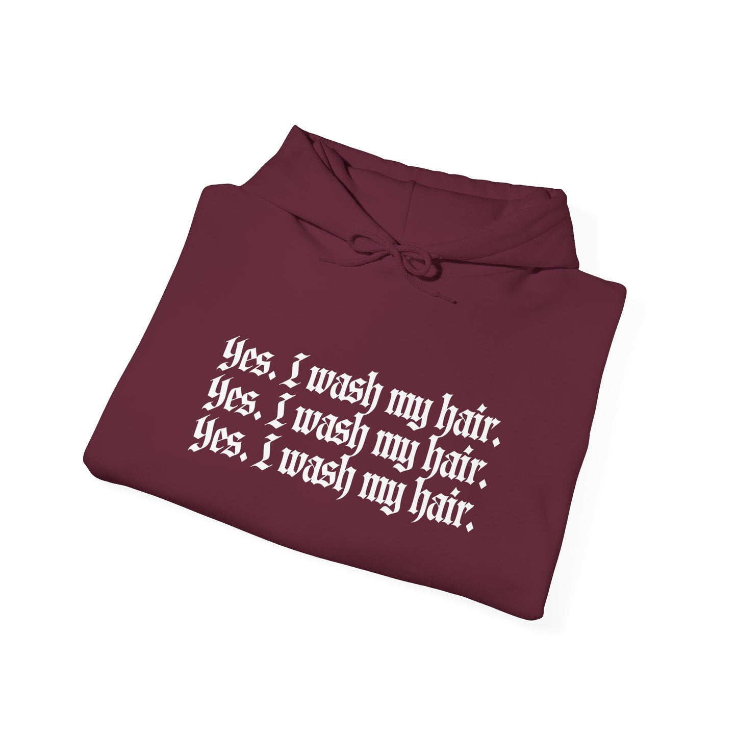 Yes I Wash My Hair Hoodie
