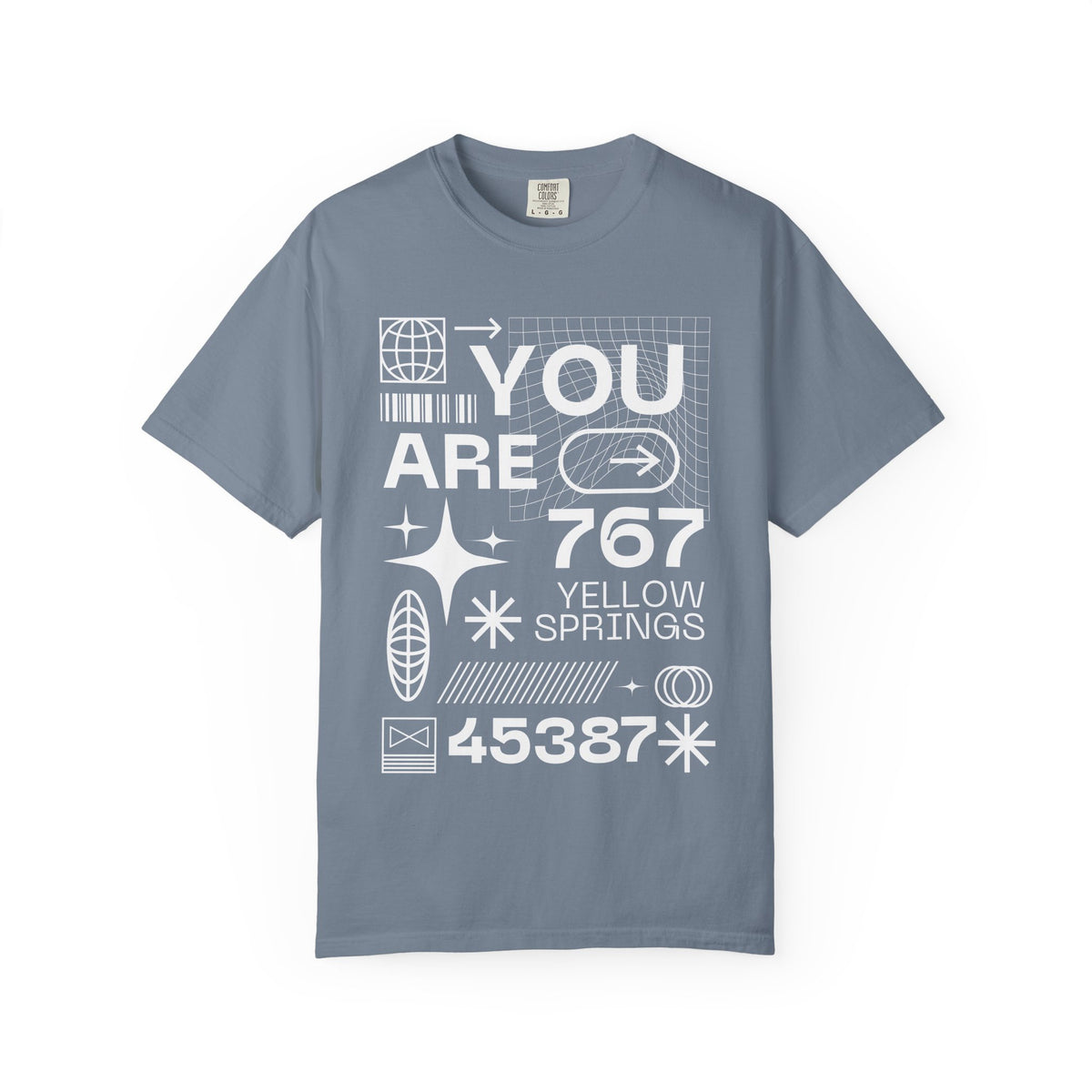 You Are Here 767 Yellow Springs Graphic T-Shirt